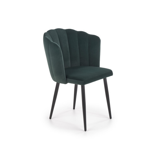 K386 chair, color: dark green DIOMMI V-CH-K/386-KR-C.ZIELONY