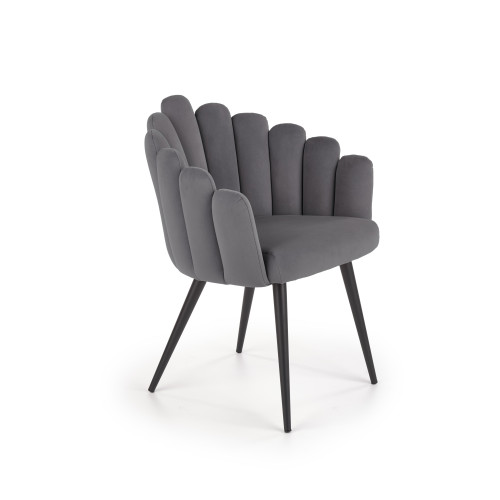 K410 chair, color: grey DIOMMI V-CH-K/410-KR-POPIELATY