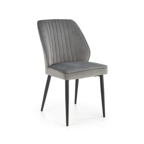 K432 chair color: grey DIOMMI V-CH-K/432-KR-POPIELATY