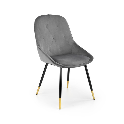 K437 chair color: grey DIOMMI V-CH-K/437-KR-POPIELATY