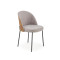 K451 chair color: grey / light walnut DIOMMI V-CH-K/451-KR