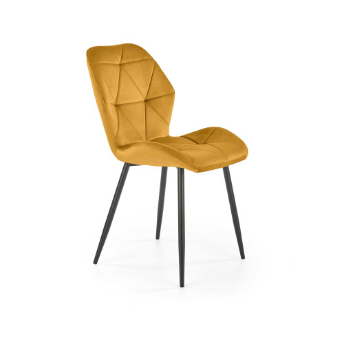 K453 chair color: mustard DIOMMI V-CH-K/453-KR-MUSZTARDOWY