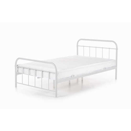LINA 120 bed, white DIOMMI V-CH-LINDA_120-LOZ-BIAŁY