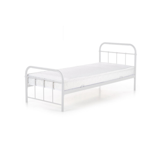 LINA 90 bed, white DIOMMI V-CH-LINDA_90-LOZ-BIAŁY