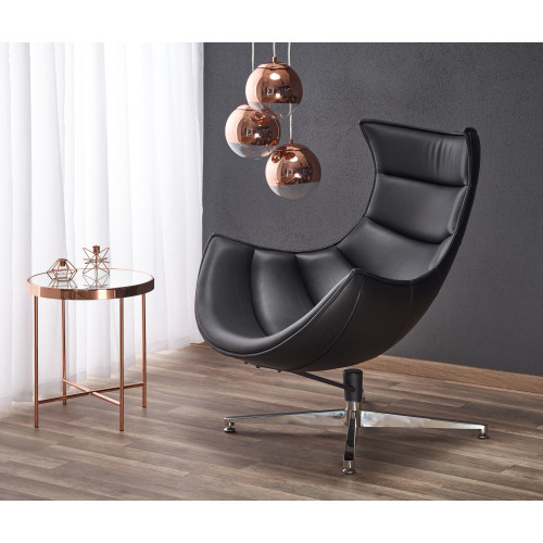 Armchair Luxor 86 x 84 x 96  Black DIOMMI V-CH-LUXOR-FOT-CZARNY 60-21458