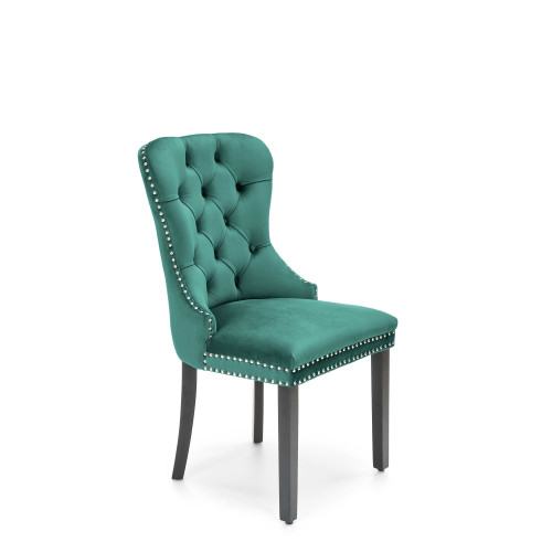 MIYA chair black/dark green DIOMMI V-CH-MIYA-KR-C.ZIELONY