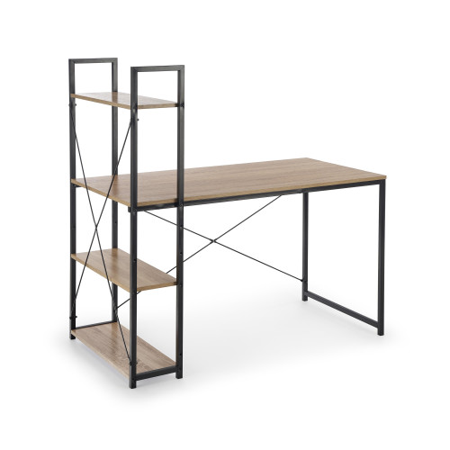 NARVIK B1 desk DIOMMI V-CH-NARVIK-B1-CZARNY/SONOMA