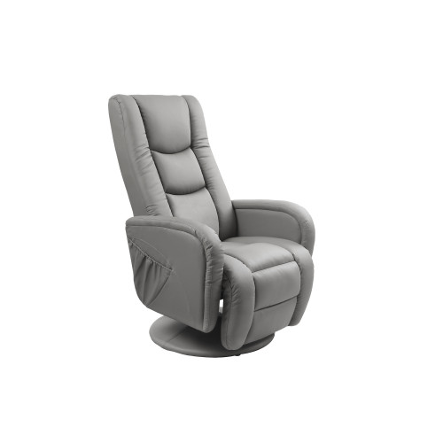 PULSAR recliner chair, color: grey DIOMMI V-CH-PULSAR-FOT-POPIEL