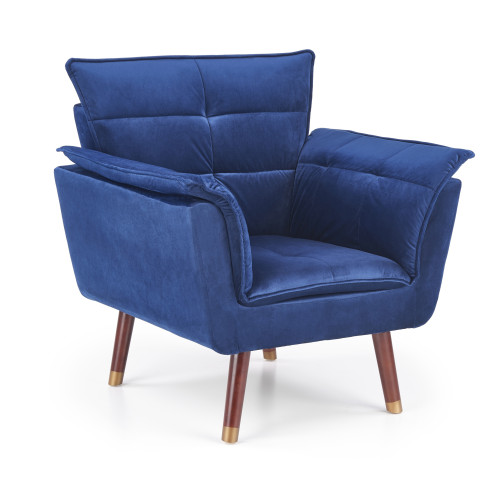 REZZO leisure chair, color: navy blue DIOMMI V-CH-REZZO-FOT-GRANATOWY