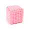 RUBIK pouffe color: light pink DIOMMI V-CH-RUBIK-PUFA-J.RÓŻOWY