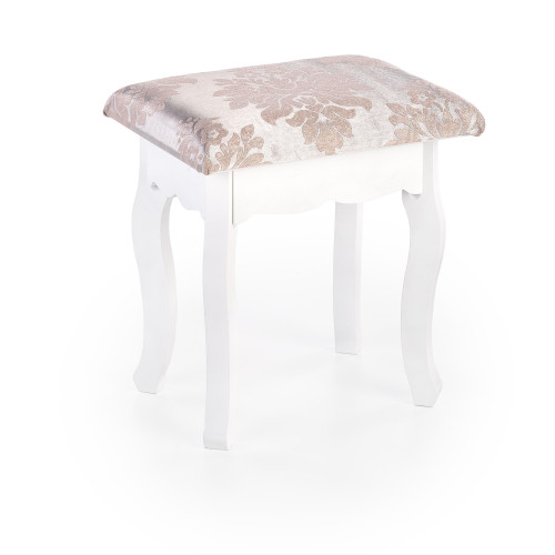 SARA dresser console with stool, white matt DIOMMI V-CH-SARA-KONSOLKA