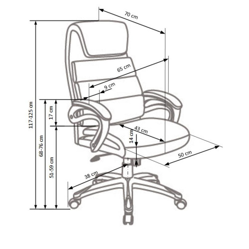 SIDNEY chair color: black DIOMMI V-CH-SIDNEY-FOT-CZARNY