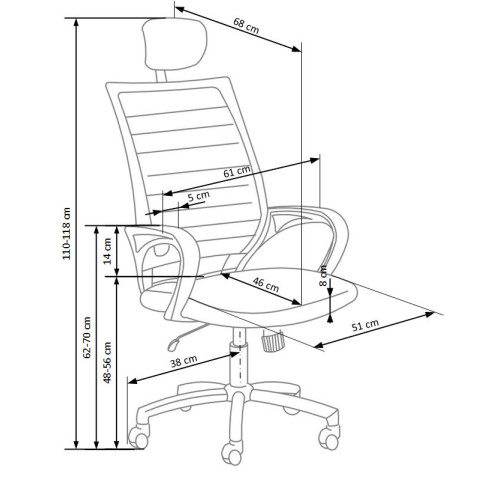 SOCKET office chair DIOMMI V-CH-SOCKET-FOT