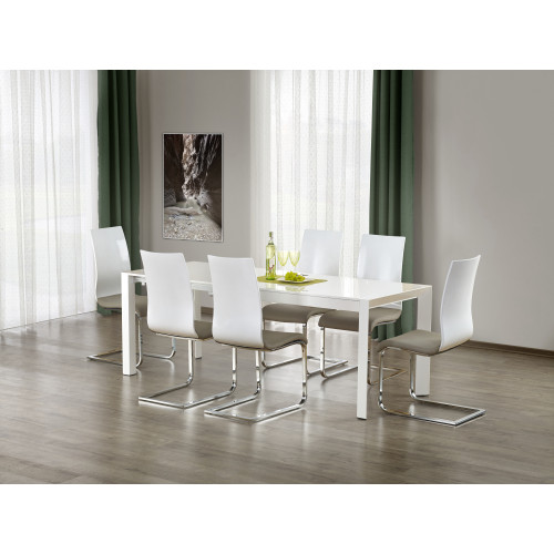 STANFORD extension table color: white DIOMMI V-CH-STANFORD-ST
