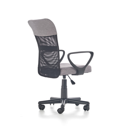 TIMMY o.chair, color: grey / black DIOMMI V-CH-TIMMY-FOT-POPIEL