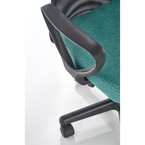 TIMMY o.chair, color: turquoise / black DIOMMI V-CH-TIMMY-FOT-TURKUSOWY