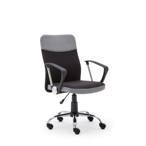 TOPIC o. chair, color: black / grey DIOMMI V-CH-TOPIC-FOT-POPIEL