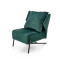 VICTUS leisure armchair dark green/ black DIOMMI V-CH-VICTUS-FOT-C.ZIELONY