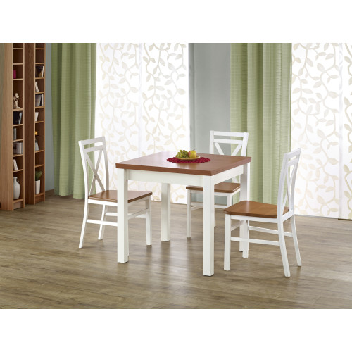 GRACJAN table color: alder / white DIOMMI V-PL-GRACJAN-ST-OLCHA/BIAŁY