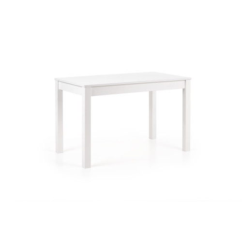 Classic kitchen table KSAWERY with pdch top and MDF frame in white color 68x120x76 DIOMMI V-PL-KSAWERY-ST-BIAŁY