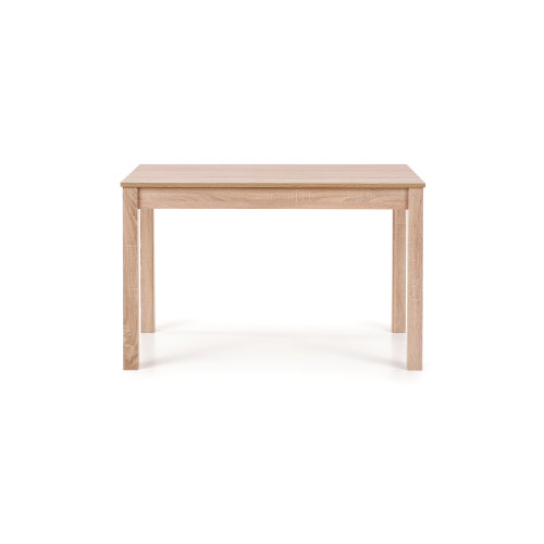 Classic KSAWERY kitchen table with pdch top and mdf frame in sonoma oak color 68x120x76 DIOMMI V-PL-KSAWERY-ST-SONOMA