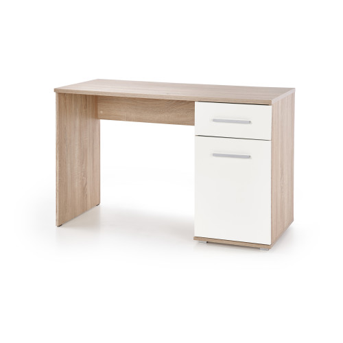 LIMA B-1 desk, color: white / sonoma oak DIOMMI V-PL-LIMA-B1-BIAŁY/SONOMA