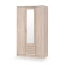 LIMA S-3, color: sonoma oak / mirror DIOMMI V-PL-LIMA-S3-SONOMA/LUSTRO