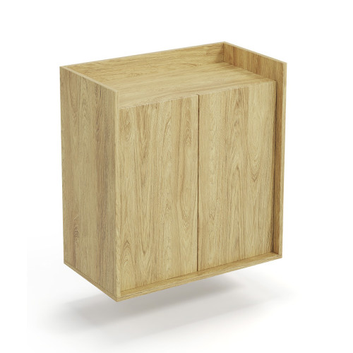MOBIUS cabinet 2D color: hikora oak DIOMMI V-PL-MOBIUS-SZAFKA_2D-HIKORA