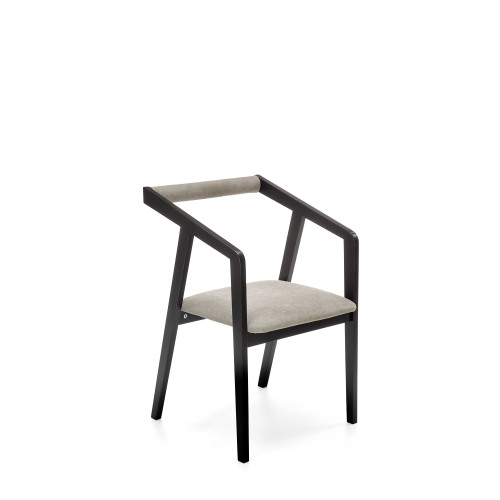 AZUL chair, color: velvet - grey DIOMMI V-PL-N-AZUL-CZARNY-POPIEL