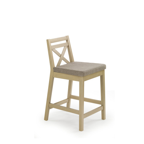 BORYS LOW bar stool, color: sonoma oak / INARI 23 DIOMMI V-PL-N-BORYS_LOW-SONOMA-INARI23