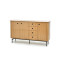 SMART KM-1 chest color: natural oak/black DIOMMI V-PL-SMART-KM-1