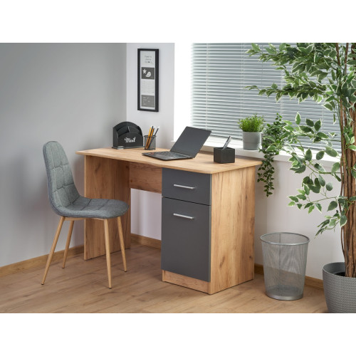 ELMO desk votan oak / antracite DIOMMI V-UA-ELMO-D.WOTAN/ANTRACYT