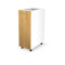 VENTO D-30/82 lower cabinet, color: white / honey oak DIOMMI V-UA-VENTO-D-30/82-D.MIODOWY