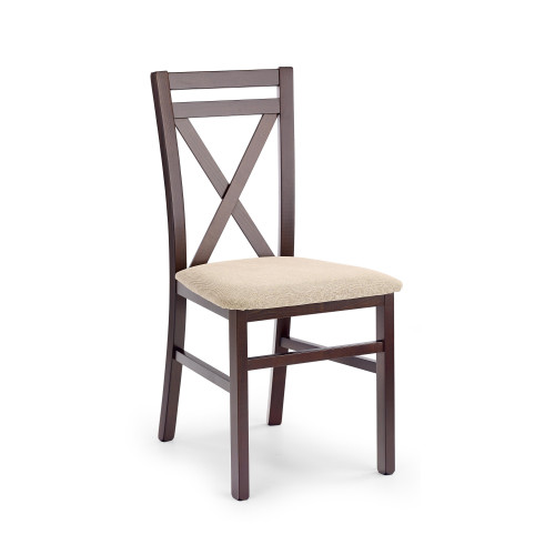 DARIUSZ chair color: dark walnut/Lars 07