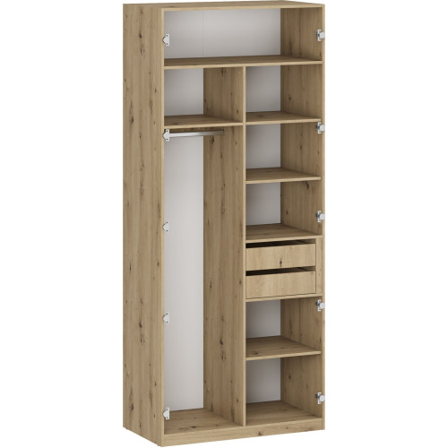 FLEX - K5 corps for the MODULAR WARDROBE SYSTEM - artisan oak