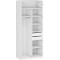 FLEX - K5 corps for the MODULAR WARDROBE SYSTEM - white