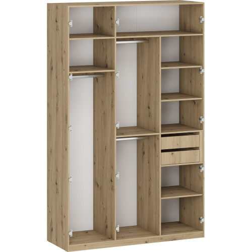 FLEX - K7 corps for the MODULAR WARDROBE SYSTEM - artisan oak