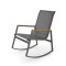 ZLATAN garden chair, color: d.grey / l.grey