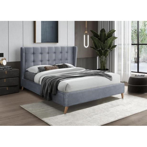 ESTELLA  160 cm bed grey