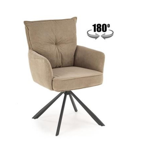 K528 chair, cappuccino