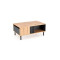 SONIA coffe table, artisan oak / black