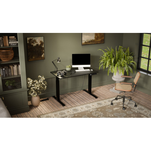 MOON adjustable desk blak/san sebastian