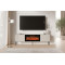 DOMI TV stand K180 ( 2 D ) cashmere - possibility of installing a fireplace, ordered separately