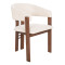 Chair Eliza 55,5x59x81,5 boucle cream