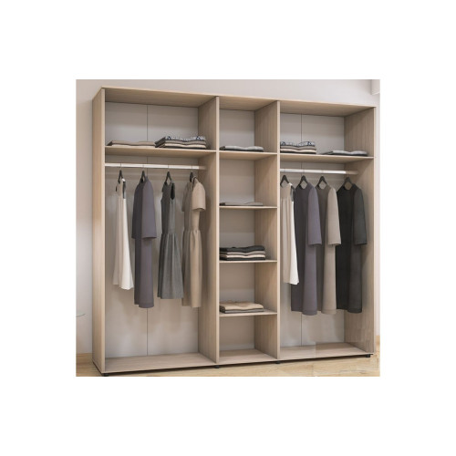 Wardrobe Luna Five door with mirror DIOMMI 043-000056