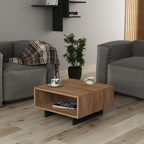 Coffee table Hola 60x60x32 anthracite DIOMMI 119-000728