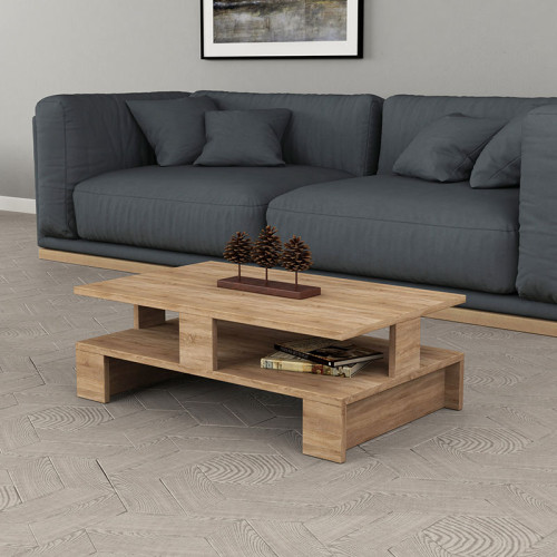 Coffee table Mansu 80x50x27,5 oak  DIOMMI 119-000759