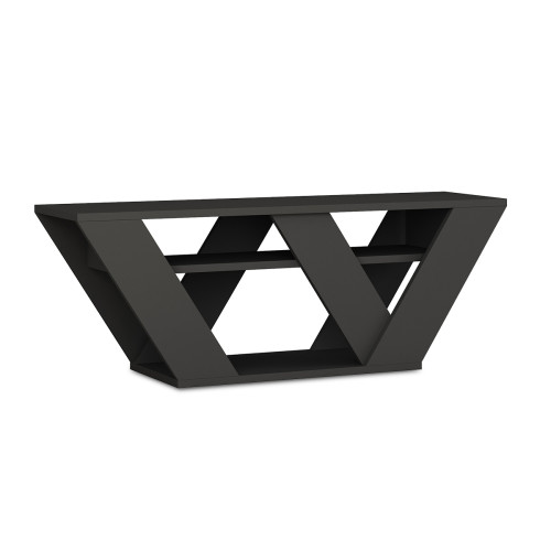 TV cabinet Pipralla 110x30x40 coal DIOMMI 119-000966