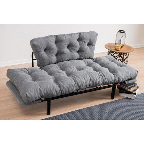 2-seater sofa PWF-0018 155x73x85 grеy DIOMMI 071-000662