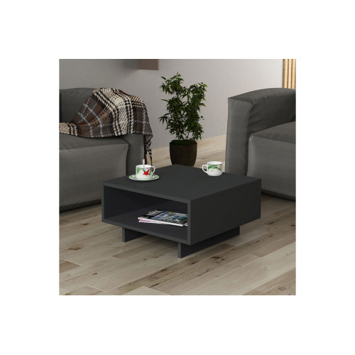 Coffee table Hola 60x60x32 coal DIOMMI 119-000727